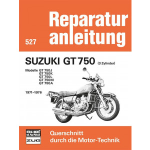 Suzuki GT750 Reparaturanleitung