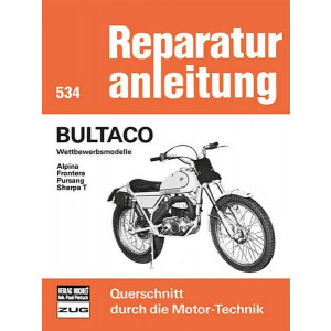 Bultaco Wettbewerbsmodelle - Reparaturbuch