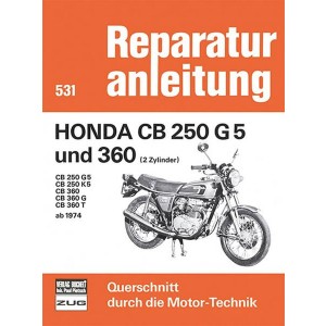 Honda CB 250 G5 und 360 (2 Zylinder) 74-76 - Reparaturbuch