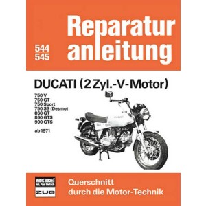 Ducati (2Zyl.-V-Motor) ab 1971 - Reparaturbuch