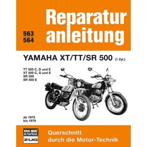 Yamaha XT / TT / SR 500 (1 Zyl.) ab 1975 bis 1979 - Reparaturbuch