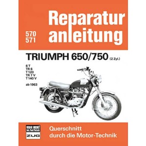 Triumph 650/750 (2Zyl.) ab 1963 - Reparaturbuch