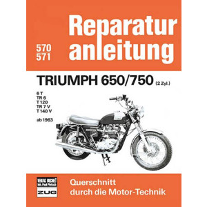 Triumph 650/750 (2Zyl.) ab 1963 - Reparaturbuch