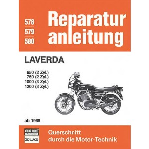 Laverda 650 / 750 (2 Zyl.) 1000 / 1200 - Reparaturbuch