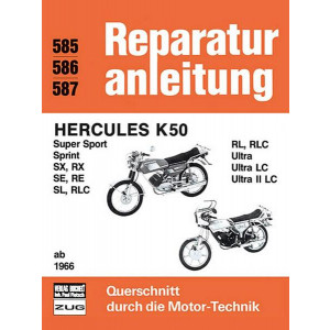 Hercules K 50 ab 1966 - Reparaturbuch