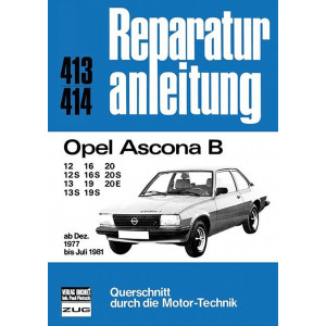 Opel Ascona B - Reparaturbuch