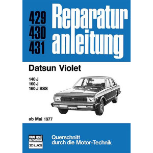 Datsun Violet ab Mai 1977 - Reparaturbuch