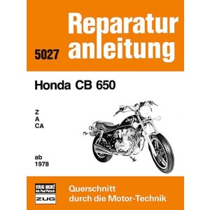 Honda CB 650 Z / A / CA / ab 1978 - Reparaturbuch