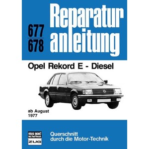 Opel Rekord E - Diesel - Reparaturbuch