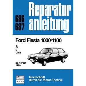 Ford Fiesta 1000/1100 - Reparaturbuch