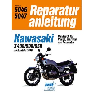 Kawasaki Z 400 / Z 500 / Z 550 - Reparaturbuch