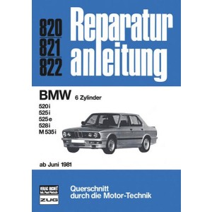 BMW 6Zylinger ab 6/1981 - Reparaturbuch