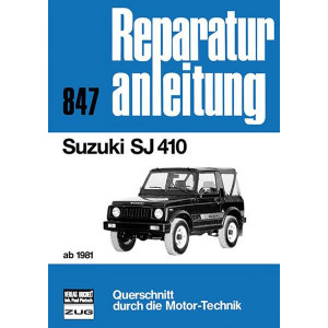 Suzuki SJ 410 ab 1981 - Reparaturbuch