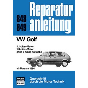 VW Golf ab Baujahr 1984 - Reparaturbuch