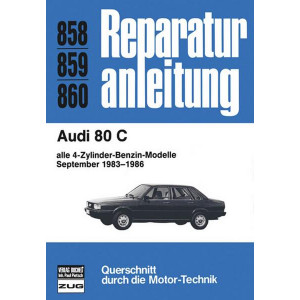 Audi 80 C 1983-1986 - Reparaturbuch