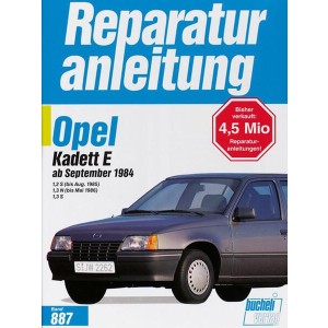 Opel Kadett E (ab 84) - Reparaturbuch