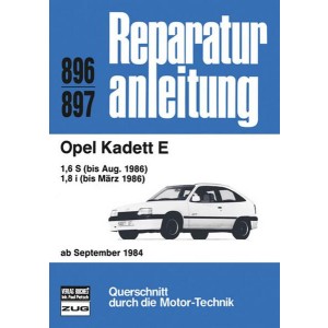 Opel Kadett E 09/84-86 - Reparaturbuch