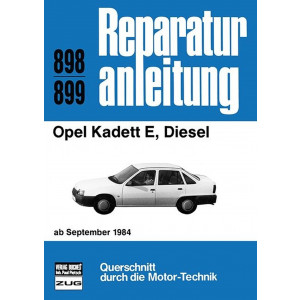 Opel Kadett E, Diesel - Reparaturbuch