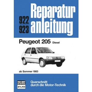 Peugeot 205 Diesel ab Sommer 1983 - Reparaturbuch