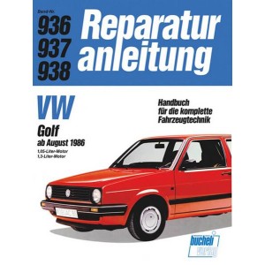 VW Golf ab 8/86 - Reparaturbuch