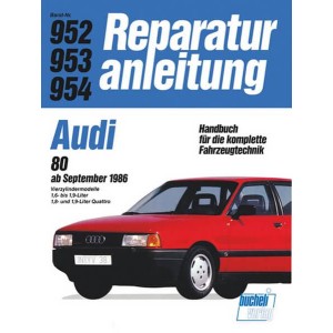 Audi 80 ab 09/86 - Reparaturbuch