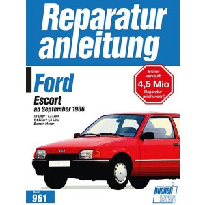 Ford Escort ab September 1986 - Reparaturbuch