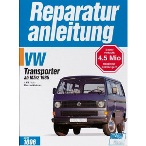 VW Transporter / Bus ab 3/1985 - Reparaturbuch