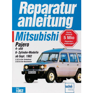 Mitsubishi Pajero ab Sept. 82 - Reparaturbuch