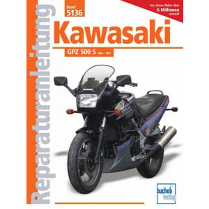 Kawasaki GPZ 500 S 1986-1993 - Reparaturbuch