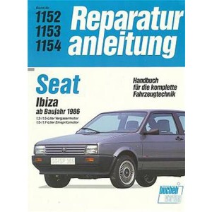 Seat Ibiza 1,2/1,5/1,7 - Reparaturbuch