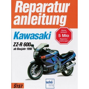 Kawasaki ZZ-R 600 ab 1990 - Reparaturbuch