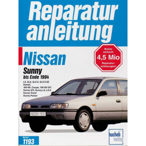 Nissan Sunny bis Ende 1994 - Reparaturbuch
