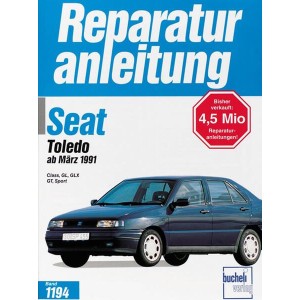 Seat Toledo ab März 1991 - Reparaturbuch