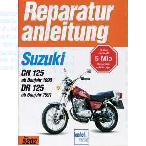 Suzuki DR125 und GN125 Reparaturbuch