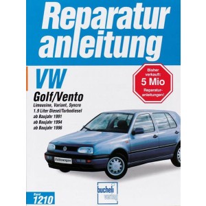 VW Golf III / Vento Diesel - Reparaturbuch