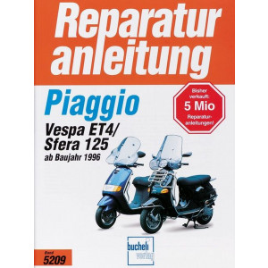 Piaggio Sfera 125/Vespa ET 4 ab Baujahr 1996 - Reparaturbuch