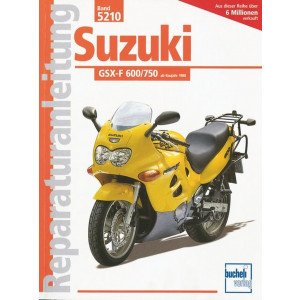 Suzuki GSX-F600 und GSX-F750 Reparaturanleitung