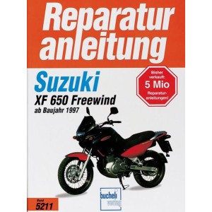 Suzuki XF650 Freewind Reparaturanleitung