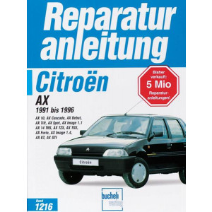 Citroen AX 1991 bis 1996 - Reparaturbuch