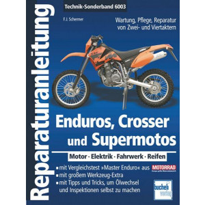 Enduros, Crosser und Supermotos - Reparaturbuch