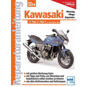 Kawasaki Z 750, Z 750 S, Z 750 ABS - Reparaturbuch