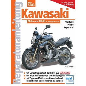 Kawasaki ER-6n ab Modelljahr 2005 - Reparaturbuch