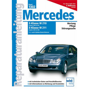 Mercedes E-Klasse W210, 2000-2001, W211, 02-06 - Reparaturbuch