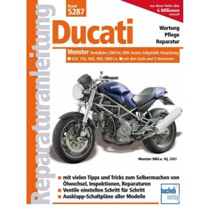 Ducati Monster ab 2000, Einspritzer, luftgekühlt - Reparaturbuch
