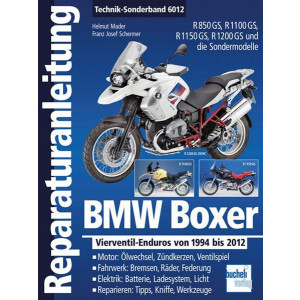 BMW Boxer Vierventil-Enduros von 1994 bis 2012 - Reparaturbuch