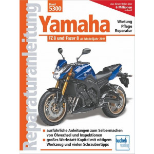 Yamaha FZ 8 und Fazer 8 ab Modelljahr 2010 - Reparaturbuch