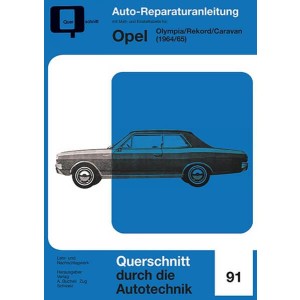 Opel Olympia/Rekord/Caravan - Reparaturbuch