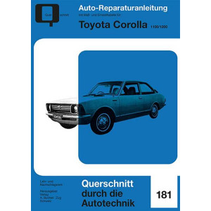 Toyota Corolla 1100 / 1200 - Reparaturbuch