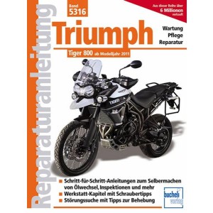 Triumph Tiger 800 - Reparaturbuch