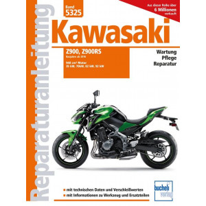 Kawasaki Z900 und Z900RS Reparaturanleitung